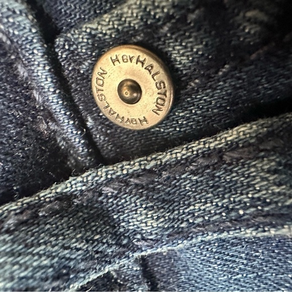 H by Halston premier designer jeans size 20W straight crop back seam‎ and pleat - Picture 6 of 10